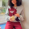 Studio Anneloes Nour flower pullover -