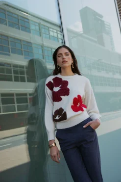 Studio Anneloes Nour flower pullover -