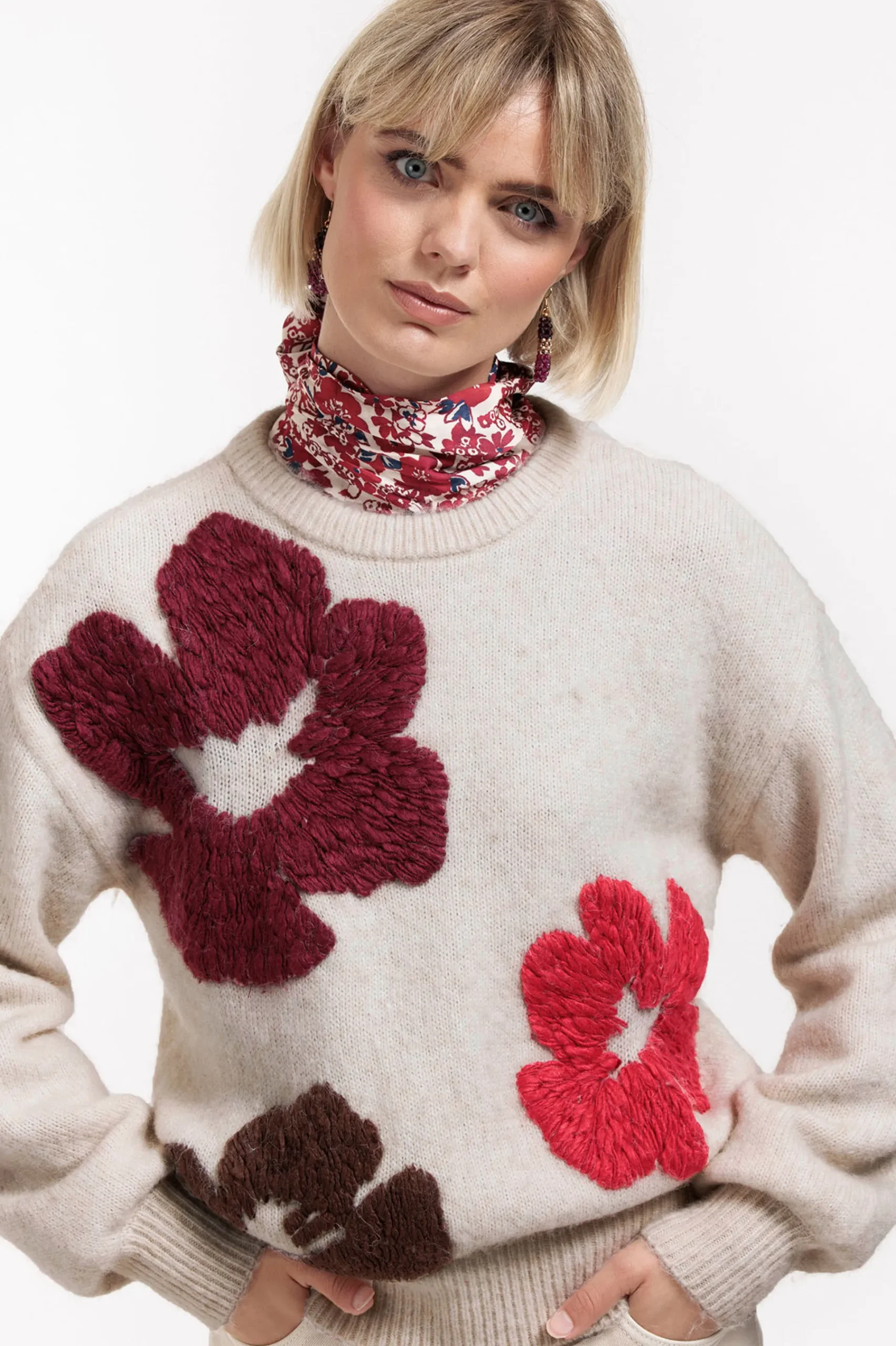 Studio Anneloes Nour flower pullover -