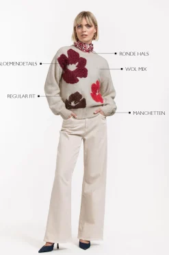 Studio Anneloes Nour flower pullover -