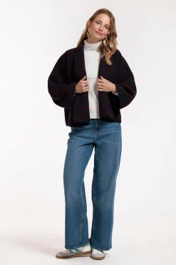 Studio Anneloes Oralee wool zebra jacket -