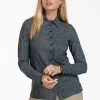 Studio Anneloes Polly tweed blouse -
