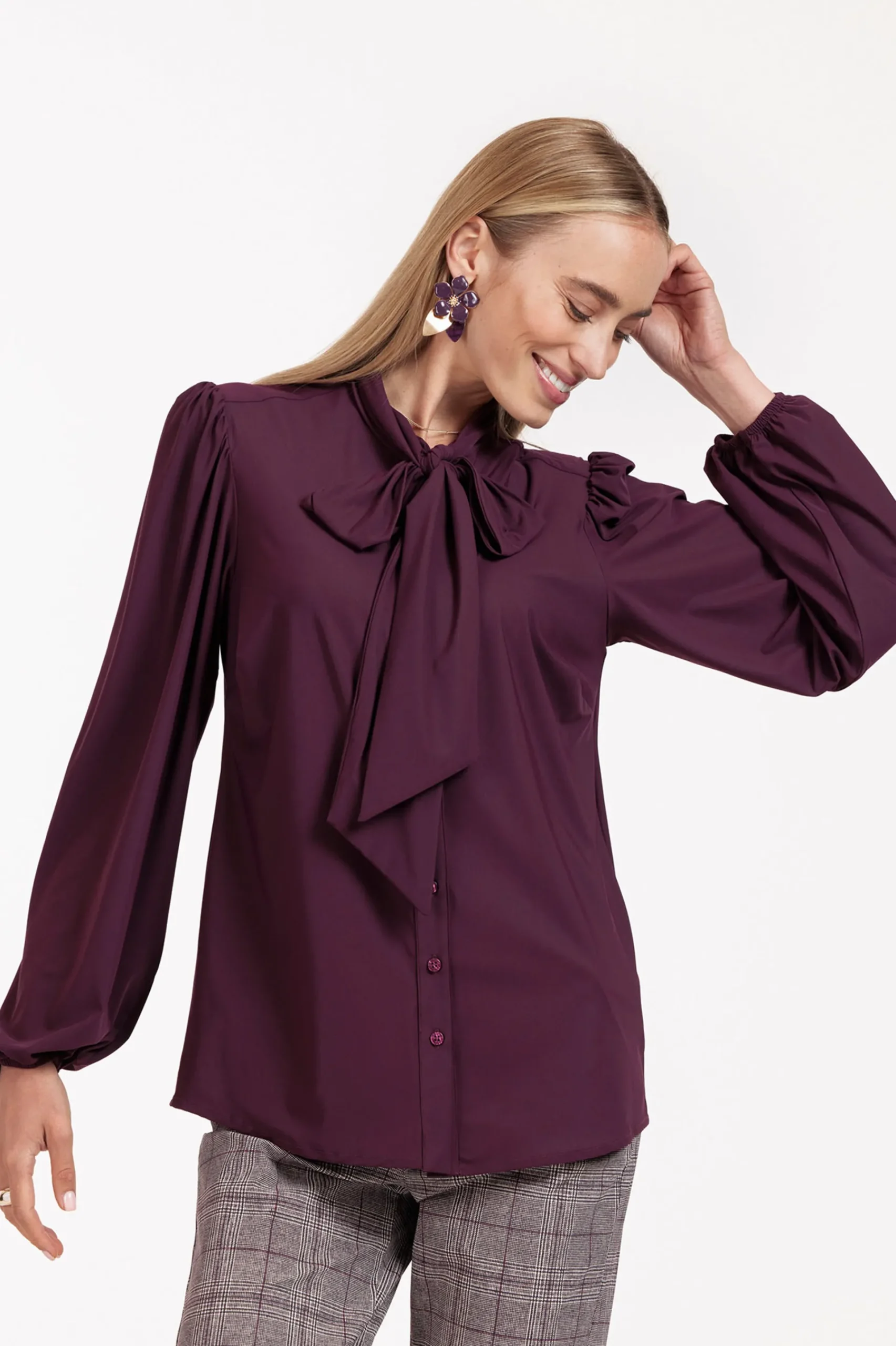 Studio Anneloes Poppy bow blouse -