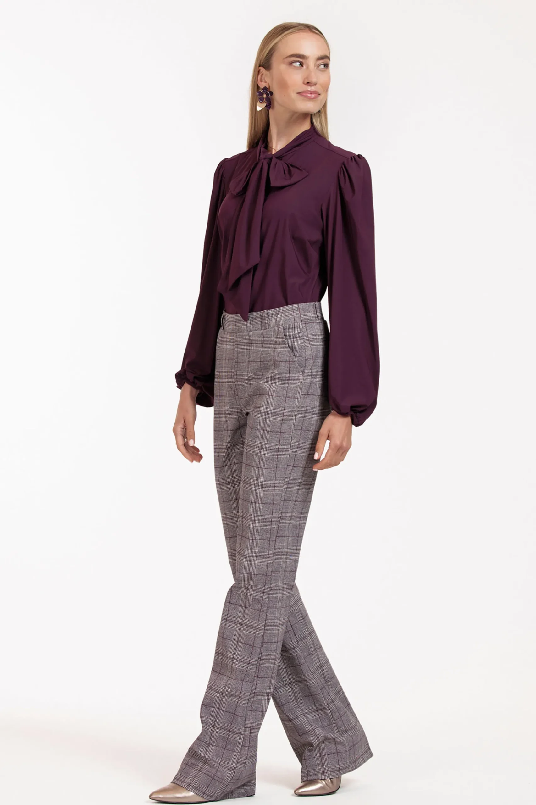 Studio Anneloes Poppy bow blouse -