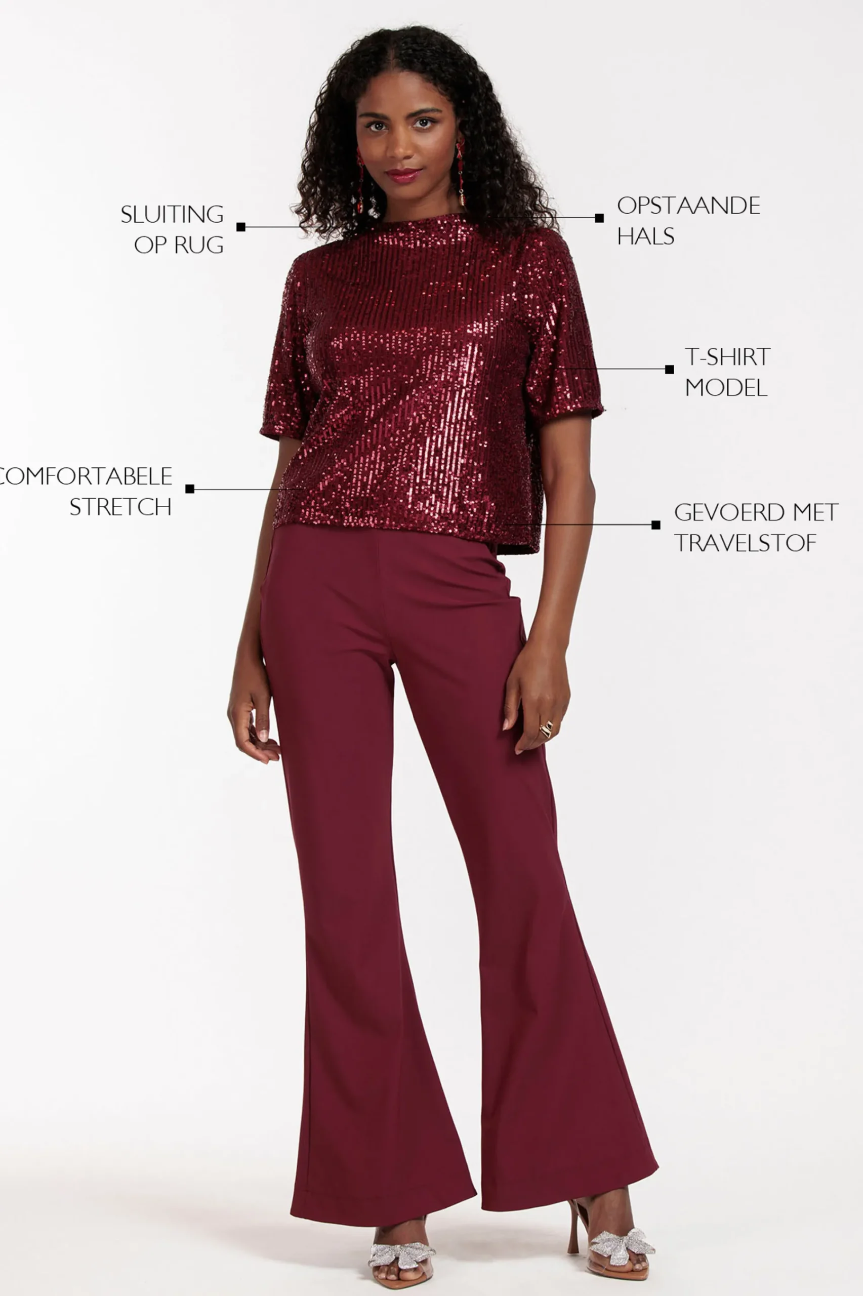 Studio Anneloes Princess sequins top -