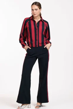 Studio Anneloes Remi bnd contrast trousers -