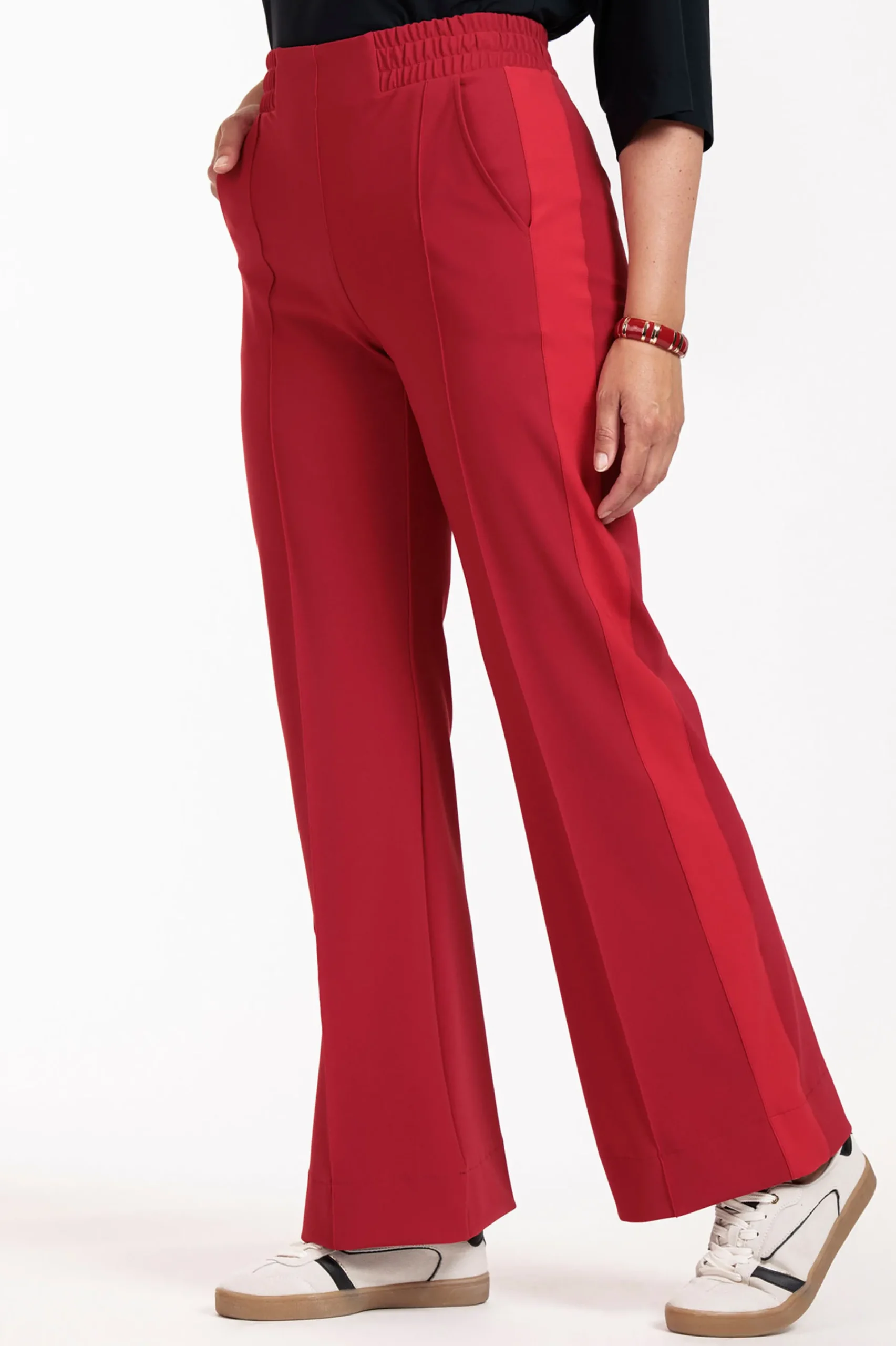 Studio Anneloes Remi bnd contrast trousers -
