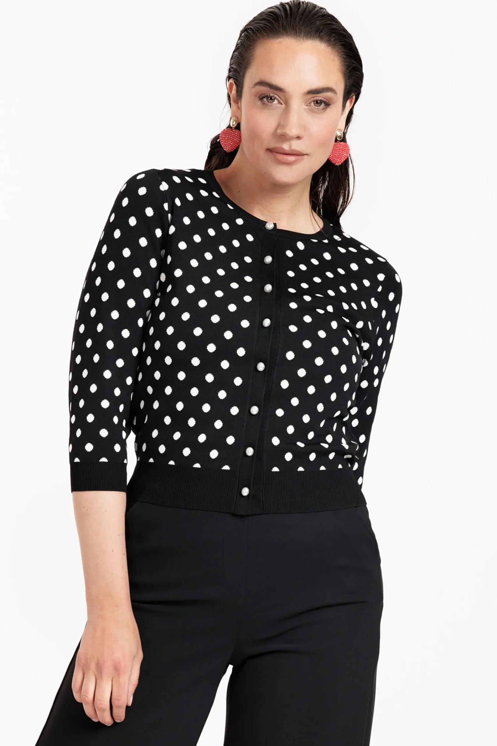 Studio Anneloes Renate dot cardigan -