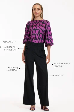 Studio Anneloes Romi bow trousers -
