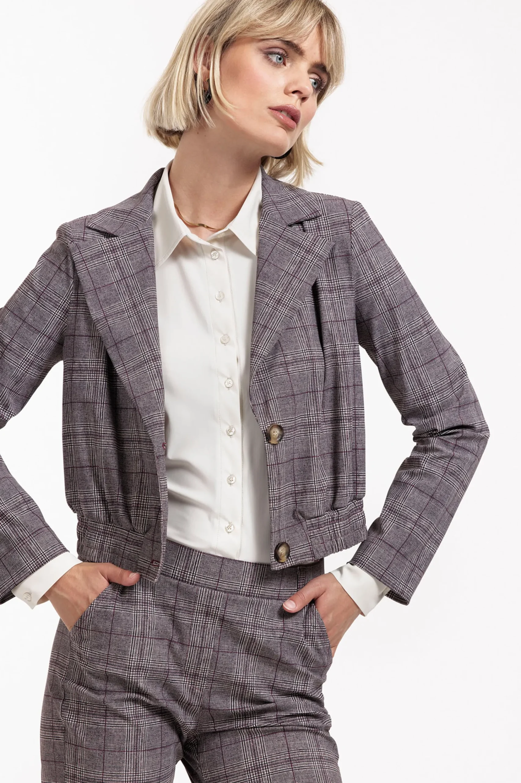Studio Anneloes Ruby check jacket -