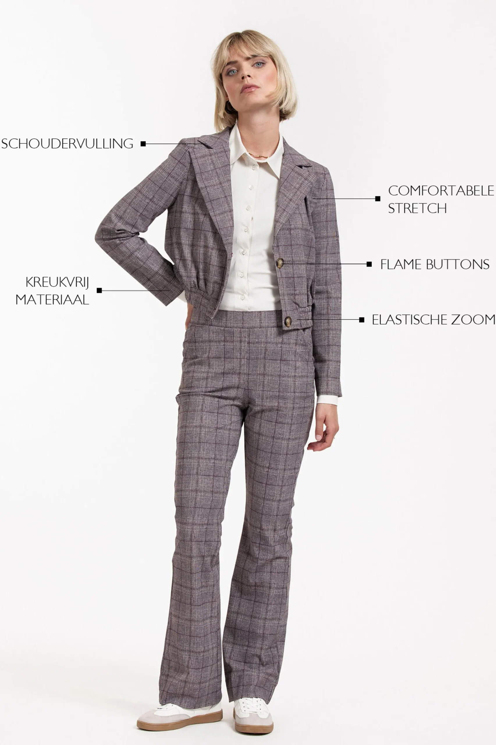 Studio Anneloes Ruby check jacket -