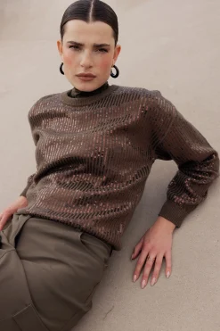 Studio Anneloes Shelby sequins pullover -