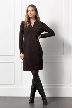 Studio Anneloes Simplicity long sleeve dress -