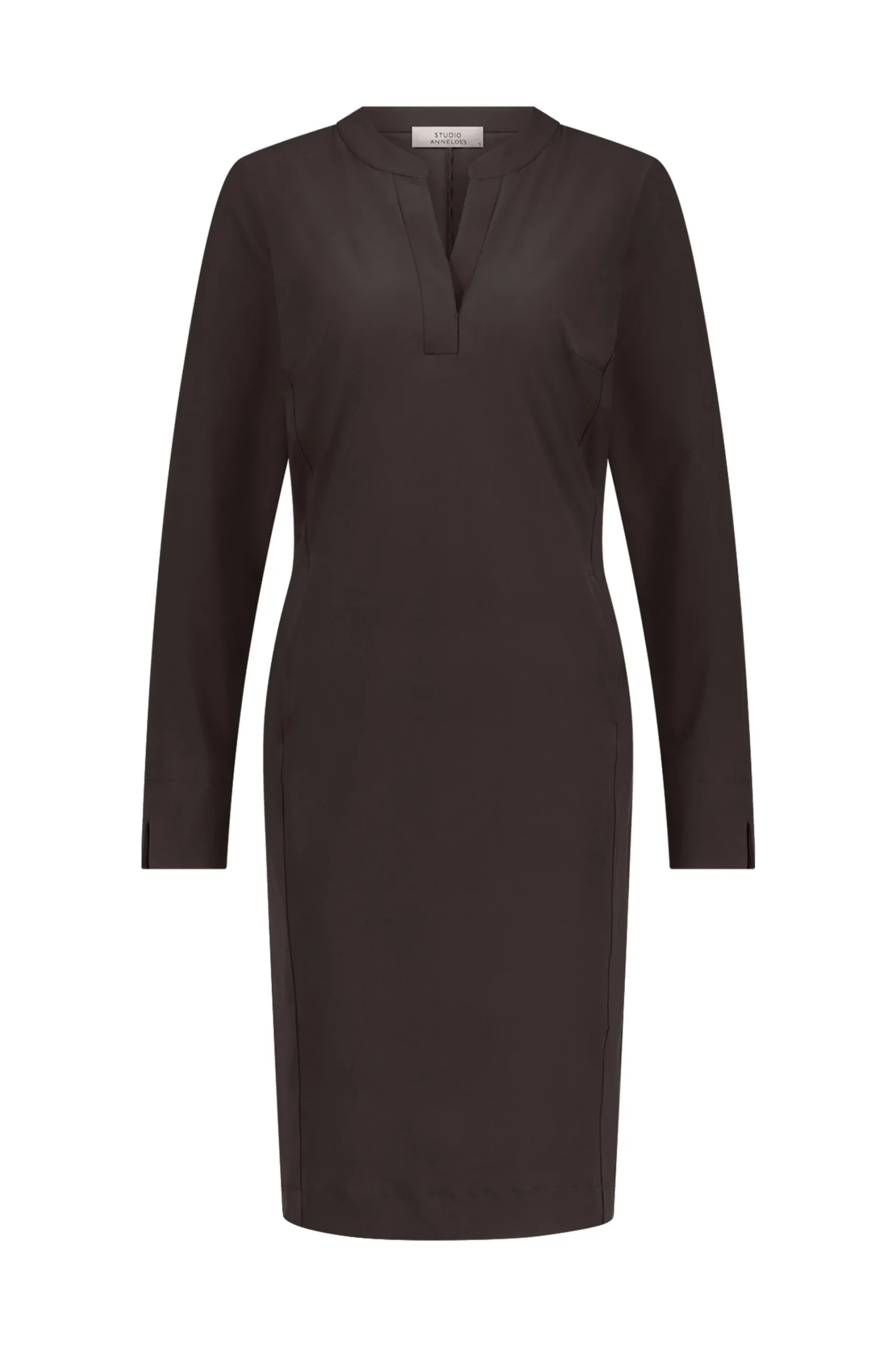 Studio Anneloes Simplicity long sleeve dress -