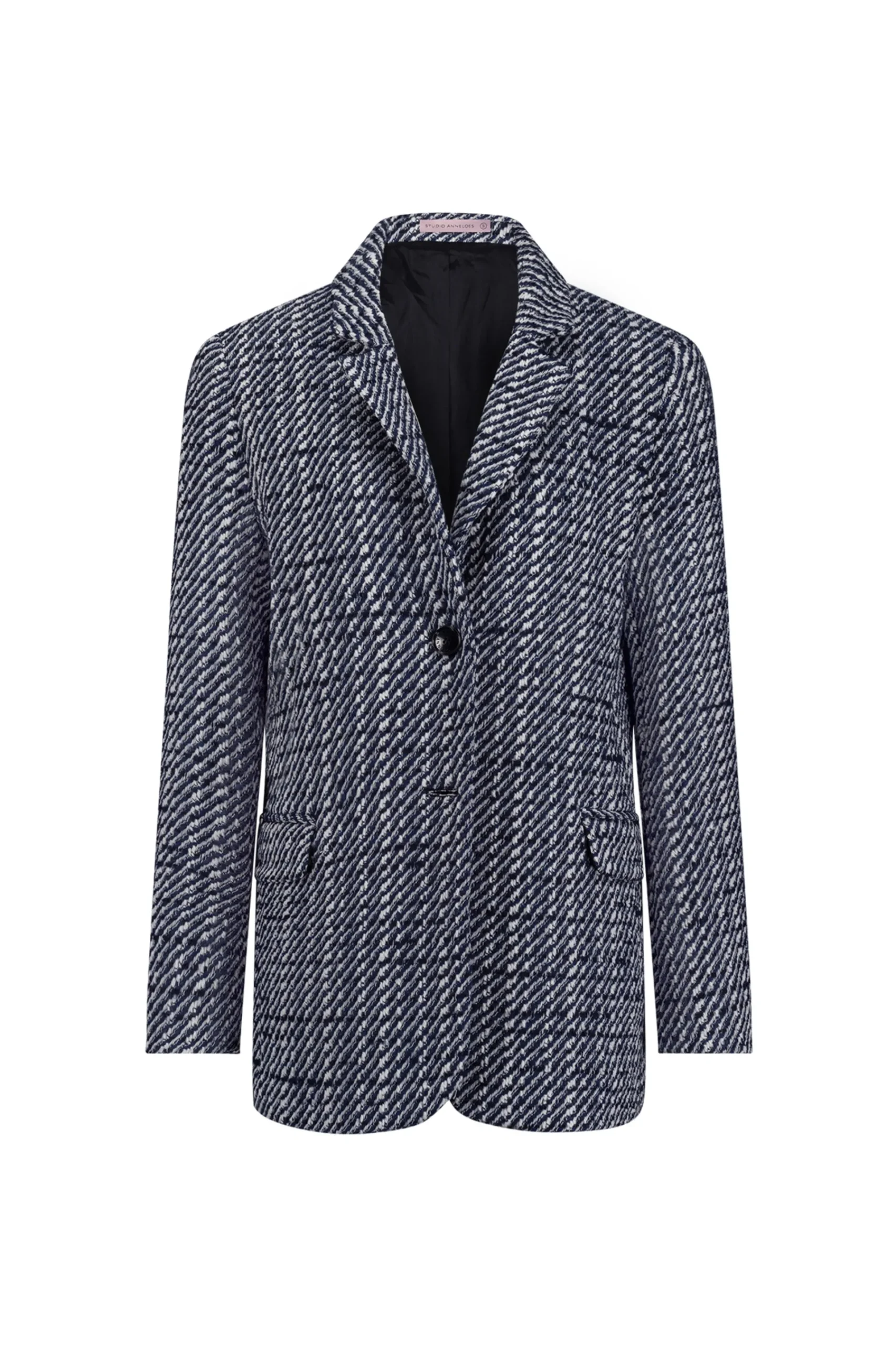 Studio Anneloes Sofie tweed blazer -