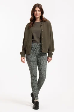 Studio Anneloes Stairdown check trousers -