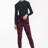 Studio Anneloes Stairdown leaves trousers -
