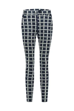 Studio Anneloes Stairdown squares trousers -