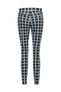 Studio Anneloes Stairdown squares trousers -