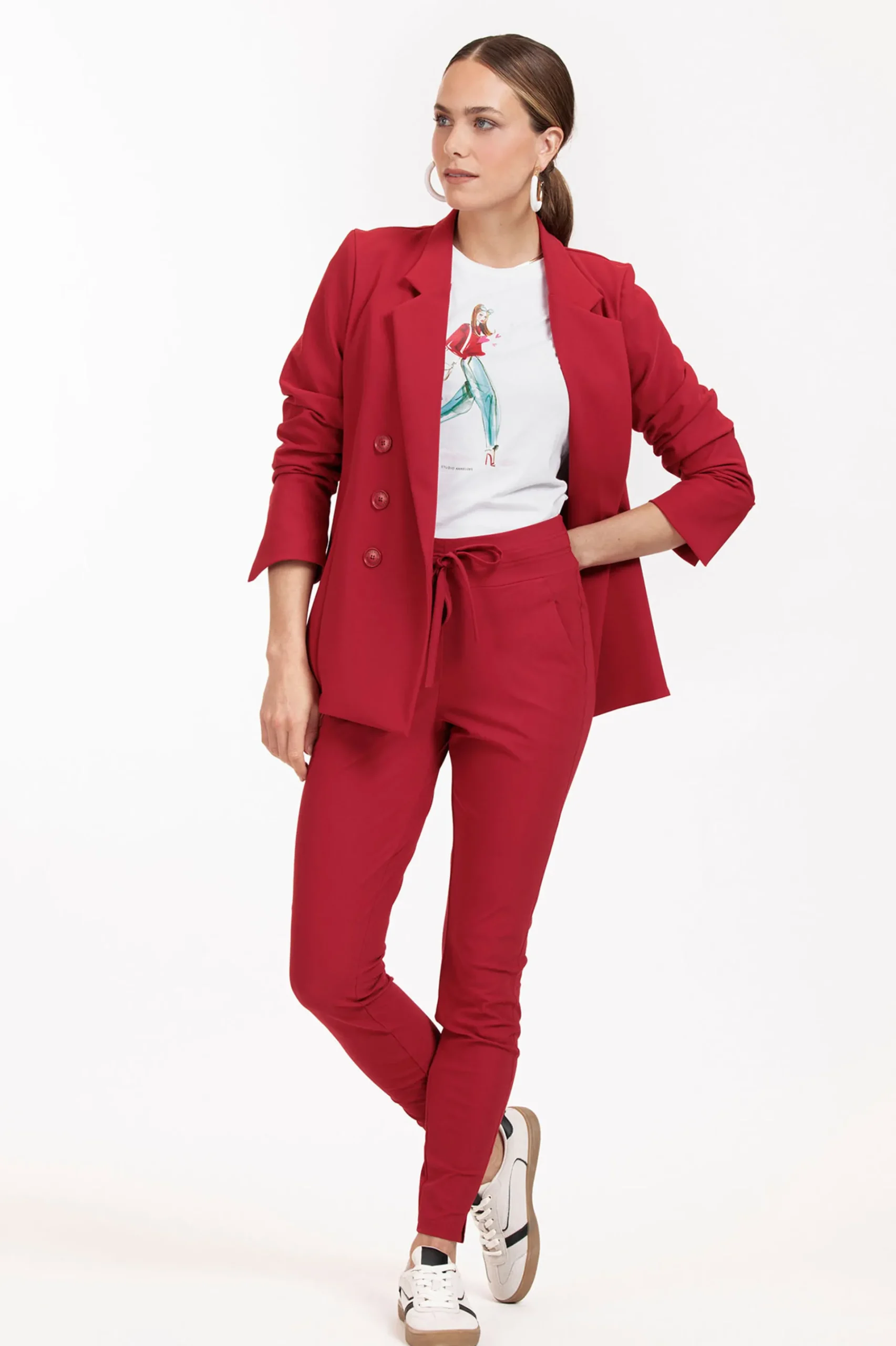 Studio Anneloes Stairdown trousers -