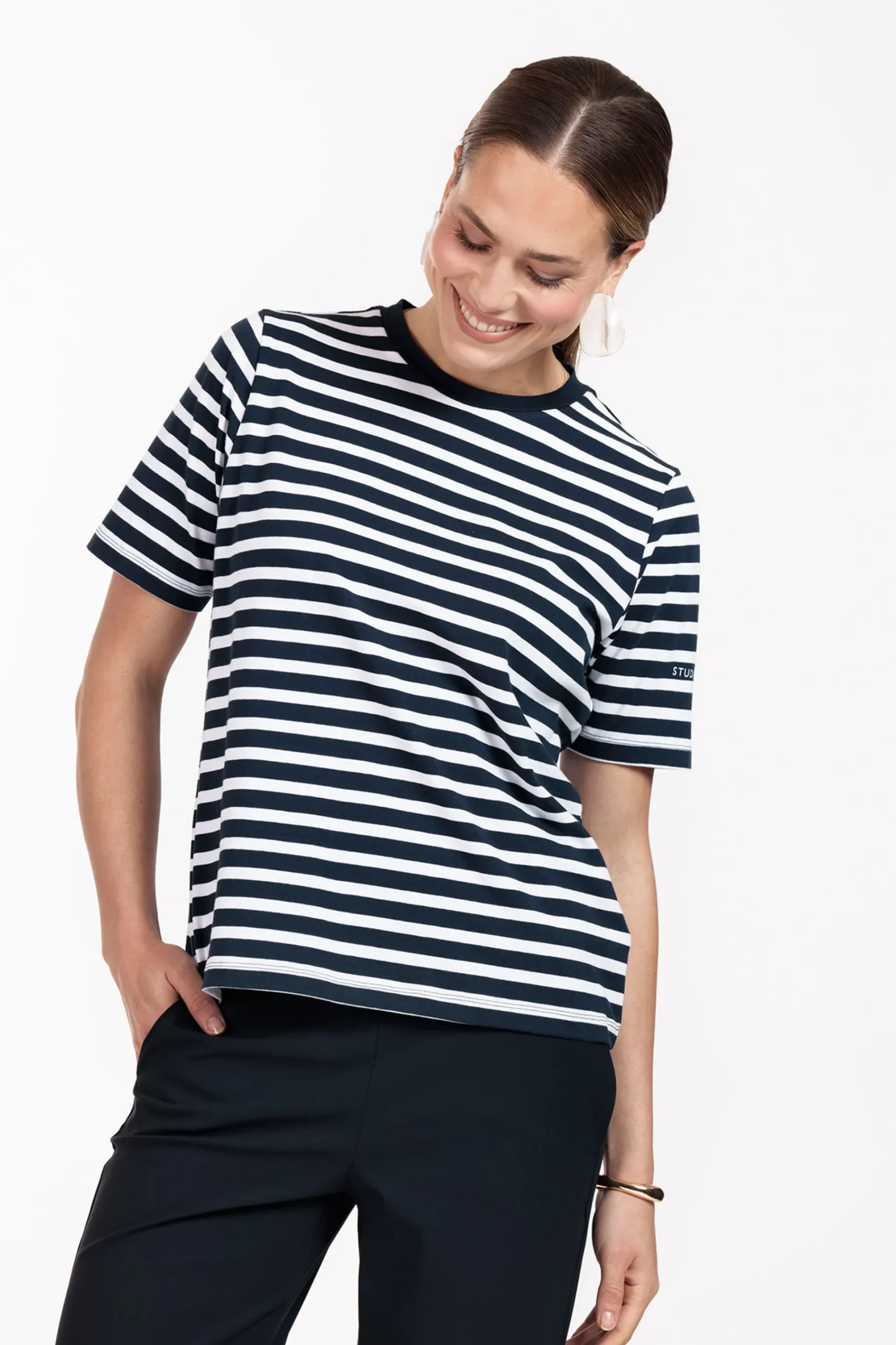 Studio Anneloes Steffie stripe tshirt -