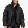 Studio Anneloes Tanner puffer leopard jacket -
