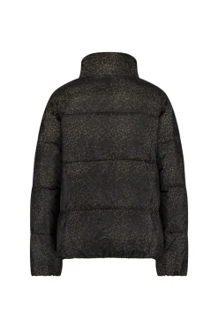 Studio Anneloes Tanner puffer leopard jacket -