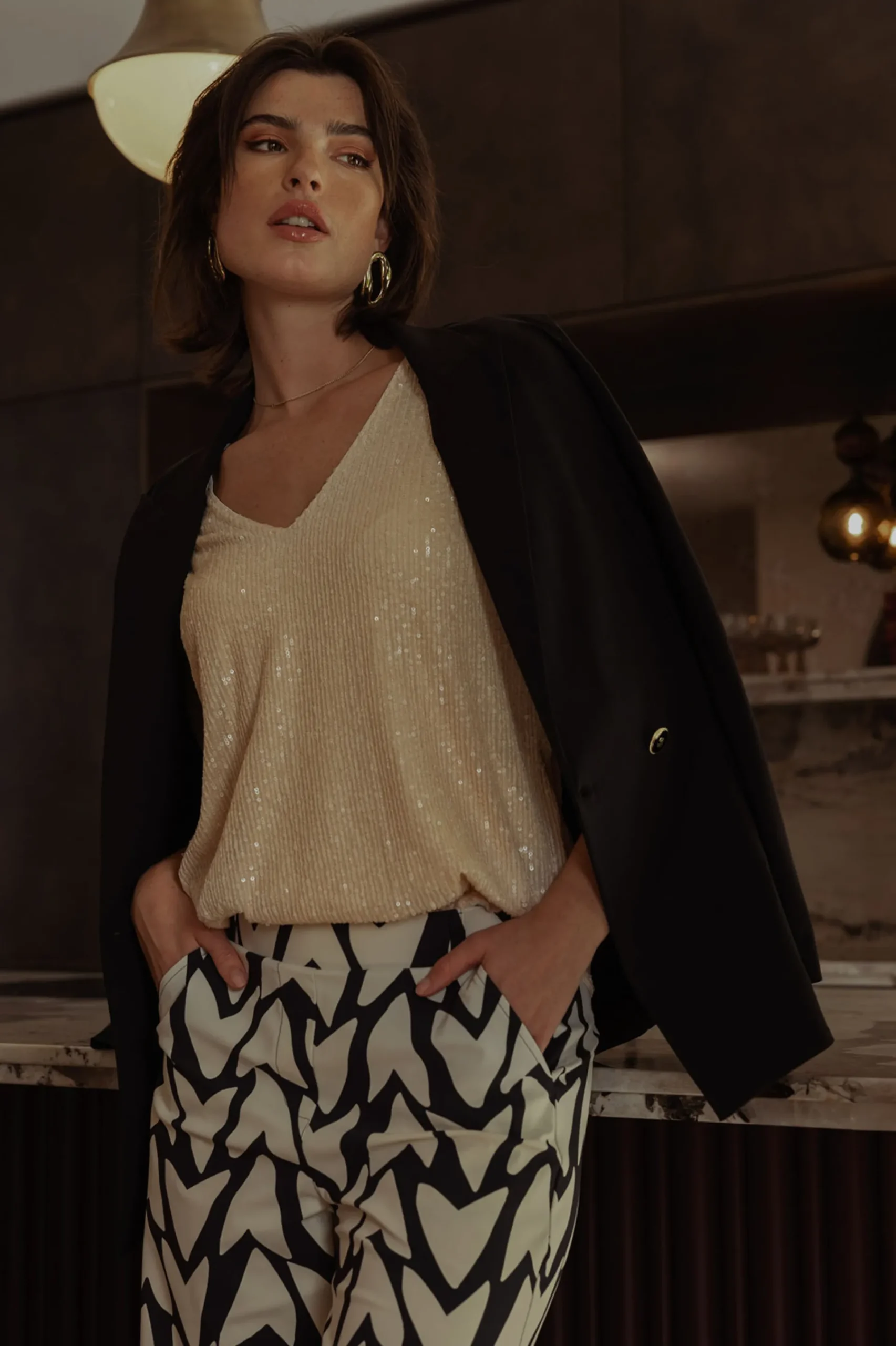 Studio Anneloes Victoria sequins top -