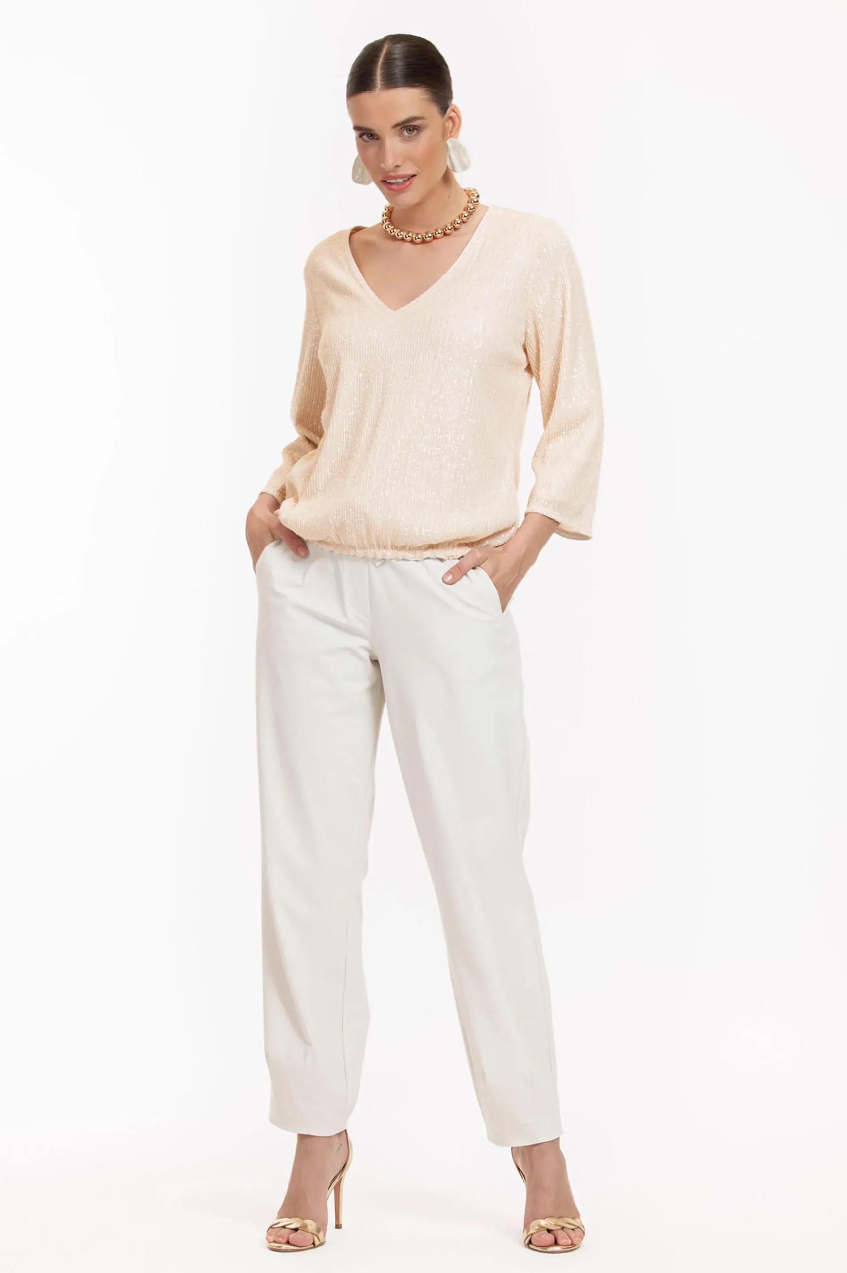 Studio Anneloes Victoria sequins top -